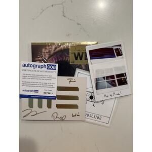 ARCADE FIRE SIGNED AUTOGRAPH WE CD ALBUM AUTO SIGNATURE COA ACOA #1